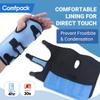 Comfpack Wrist Ice Pack Wrap for Carpal Tunnel Relief, FSA Eligible, Gel Ice Pack for Injuries Reusable for Hand Pain Relief, Hot Cold Compression Wrist Brace for Surgery Recovery, Gift view 3