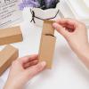 BENECREAT 45PCS Brown Kraft Paper Lipstick Box Essential Oil Wrapping Box for, Wedding, Birthday Party Favor, 9.1x3.7x3.6cm/3.58x1.45x1.41 view 3