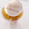 12PCS Eid Acrylic Silver Cupcake Toppers, Eid Mubarak Acrylic Cake Charm, Happy Eid Party Decor, Acrylic Eid Festival Party Sign view 4