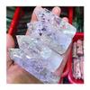 1pc Polished Gemstone Crystals Points Natural White Crack Clear Quartz Crystal Wand 70-75mm for Home Decoration view 1
