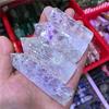 1pc Polished Gemstone Crystals Points Natural White Crack Clear Quartz Crystal Wand 70-75mm for Home Decoration view 4