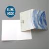 Blue Gold Greeting Cards Boxed Set - 24 Beautiful All Occasion Just Because Greeting Cards w/White Envelopes - Blue Watercolor Art Designs for Personalized Stationery Printed in the USA by RitzyRose view 4