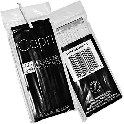 Brigham Capri Premium Soft Pipe Cleaner 6 inch / 15cm (60 count)