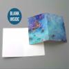 Blue Opal High Res Greeting Cards Boxed Set - 24 Blank Thank You or Just Because Cards w/White Envelopes - Front & Back Designs for Personalized Stationery Printed in the USA by RitzyRose view 3