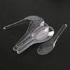 100pcs Disposable Plastic Spoons | Disposable Cutlery | Great for Celebrations, Parties, Travels, Events, and Everyday UseClear view 1