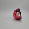 5 Inch beautifully crafted Colorful Note C# 5th Octave Crystal Singing Bowl With Handle view 2
