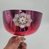 5 Inch beautifully crafted Colorful Note C# 5th Octave Crystal Singing Bowl With Handle view 3