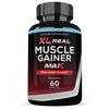 (2 Pack) XL Real Muscle Gainer Max 1600MG Advanced Men's Heath Formula 120 Capsules view 3