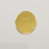 12pcs Acrylic Cake Disc, Happy Birthday Cake Disc Cupcake Toppers, Engraved Topper,Mini Acrylic Cake Toppers (Gold Mirror) view 3