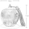 EIERFSKIOT Small Cremation Urn for Pet Ashes Cremation Urns for Human Ashes Adult Urns for Ashes Cremation Human Ashes for Adult Child or Pet Cremation Urns Commemoration Burial Urns at Home Ceramics view 4