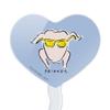 GRAPHICS & MORE Friends Hip Turkey Heart Love Cupcake Picks Toppers Decoration Set of 6 view 2
