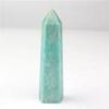 1pc Natural Amazon Quartz Tower Amazonite Wand Points 90-100mm for Home Decoration view 3