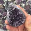 1pc Natural Rough Amethyst Cluster cave Quartz Amethyst geode Gemstone 2.5inch for Decoration view 1