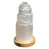 1pc Natural Crystal USB Luminous Base Selenite Tower 150mm for Folk Craft view 1