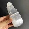 1pc Natural Crystal USB Luminous Base Selenite Tower 150mm for Folk Craft view 3