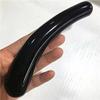 1pc Natural feng Shui Gemstone Black Obsidian Crystal Massage Wands 180mm for Gifts view 1