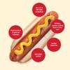 Berks All Beef Hot Dogs Value Pack 8 per Pack (Pack of 6), Gluten-free view 2