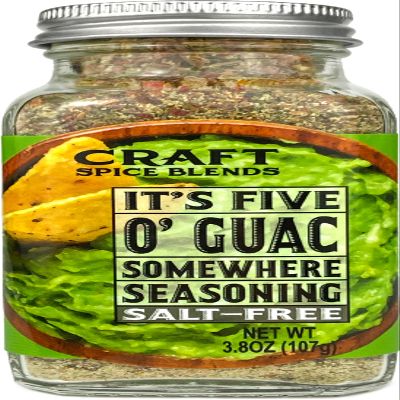 Craft Spice Blends (It's Five O'Guac Somewhere Seasoning)