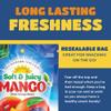 Dried Mango Slices - Delicious Texture Soft & Juicy Low Sugar Added Dried Mango - Naturally Ripened Mangos Dried Fruits - Gluten Free Dry Mangoes Natural Source of Vitamin C, Fiber, (16 oz 2 Pack) view 4
