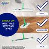 Swiffer Sweep + Mop XL, Broom & Mop Alternative, Floor Cleaner for Dirt, Dust, Hair, All Purpose Cleaning Tool for Home, Bathroom, Kitchen, Set Includes 1 XL Sweeper 8 XL Dry Pads 2 XL Wet Pads Fresh view 4