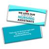 12ct Nursing Assistants Appreciation Candy Personalized Chocolate Bars (12 Pack) view 2