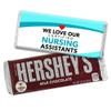 36ct Nursing Assistants Appreciation Candy Personalized Chocolate Bars (36 Pack) view 1