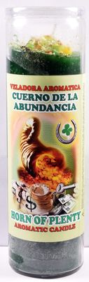 6 Pieces Candle Cocktail Aromatic Horn of Plenty -CUERNO DE LA ABUNDANCIA