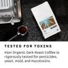 Kion Organic Coffee | Tested for Toxins | Roasted to Maximize Health and Taste | Whole Bean Dark Roast 12 Oz (3 Pack) view 4