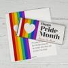 25ct Gay Pride Month Candy Giveaways Wrappers for Chocolate Bars (25 Pack) view 1