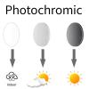 oriopxic Cat Eye Photochromic Gray Reading Glasses +6.00 Transition Readers Sunglasses view 2