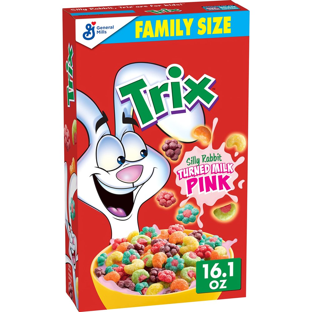 Trix Cereal Fruit Flavored Corn Puffs, 16.1 Oz (Pack Of 14)