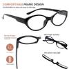 Eyekepper 4-pack Oval Reading Glasses for Women Stylish Readers +2.25 view 4