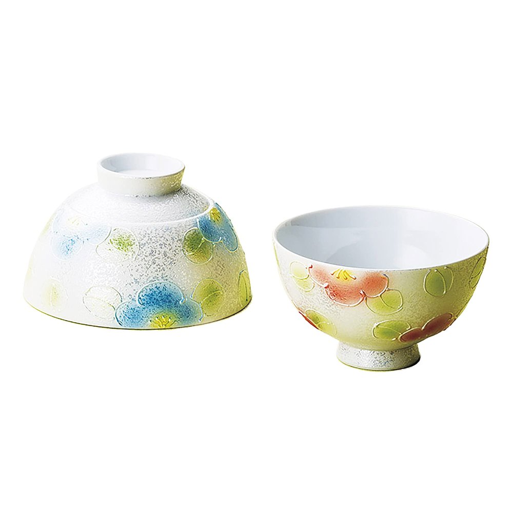 Bunyama Kiln Luster Mountain Tea Flower Counterfeit Rice Bowl