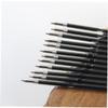 TOSSPER 10pcs 0.7mm Black Ballpoint Pen Refills School Office Bullet Ball Point Pen Refill Replacement view 1