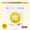 M&MS WORLD Milk Chocolate Candy, Single Color, Yellow, 5-Pound Bulk Bag (Pack of 1) view 4