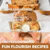 Flourish - Protein Pancake & Waffle Mix, Whey Protein Isolate & Flax Seed, Non-GMO, No Added Sugar, Superfood, High Protein & Fiber, Just Add Water - Chocolate, 16oz view 4