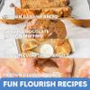 Flourish - Protein Pancake & Waffle Mix, Whey Protein Isolate & Flax Seed, Non-GMO, No Added Sugar, Superfood, High Protein & Fiber, Just Add Water - Vanilla, 16oz view 4