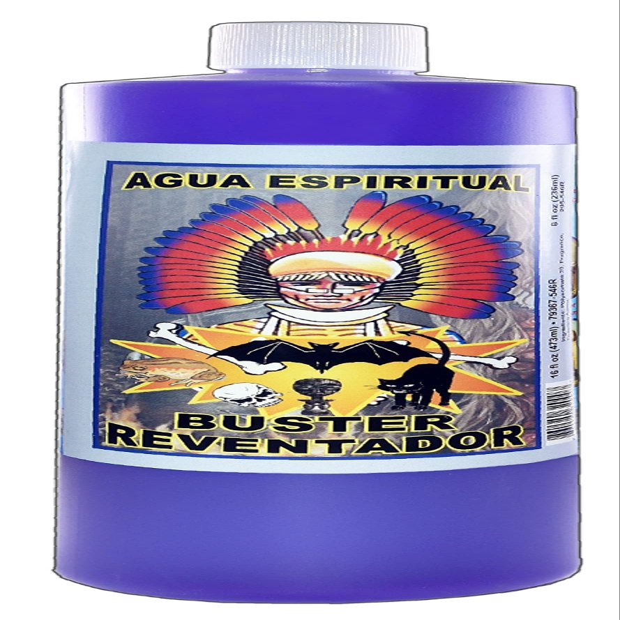 3 BOTTLES BUSTER SPIRITUAL WATER-REVENTADOR AGUA ESPIRITUAL 16 OZ. - MAGICK PAGAN