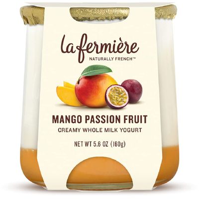 NineLife Basics La Fermiere Mango Passion Fruit Yogurt (Pack of 6), 5.6 Ounce (Pack of 6)
