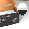 Plastic Food Wrap- 1600 SQ. FT. (2 Pack of 800 Sq. Ft.) BPA-Free, Optional Slide Cutter Included, Extra Cling And No Mess view 4