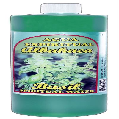 1 Bottle Basil Spiritual Water-ALBAHACA AGUA ESPIRITUAL 16 OZ. - Magick Pagan