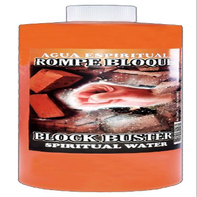1 Bottle Block Buster Spiritual Water-ROMPE BLOQUE AGUA ESPIRITUAL 16 OZ. - Magick Pagan