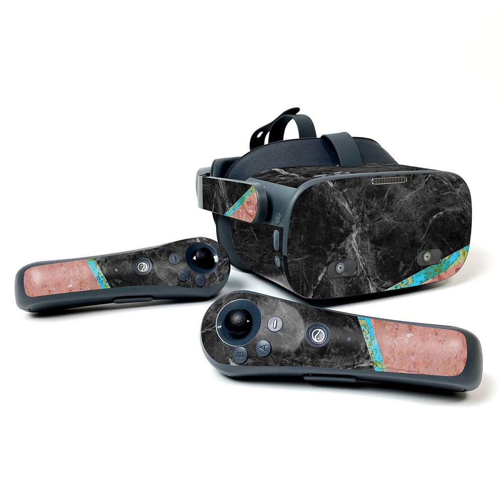 MightySkins Skin Compatible with Pico Neo 2 Eye - Cut Marble | Protective, Durable, and Unique Vinyl Decal wrap Cover | Easy to Apply, Remove, and Change Styles | Made in The USA