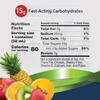 TRUEplus Glucose Gel Pouch, Fruit Punch Flavor, 15g Fast-Acting Carbohydrates Per Serving, Fat Free, Gluten Free, Raise Low Blood Sugar and Boost Energy, 12 Pack view 3