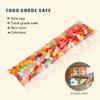 Voikinfo 100 pcs 6" x 17" Long Clear Resealable Cellophane Bags Self Sealing Treat Bags Cookie Bags with Adhesive Flap Gift Wrap Poly Bags Plastic Packaging 1.4 mil view 4