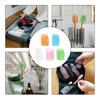 10 Pieces Portable Toothbrush Containers Travel Toothbrush Cap Cover Tooth Brush CapsConvenient for Travel, Home, Office and Hotel Use view 2