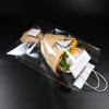 10Pcs Single Flower Sleeves Clear Flower Bouquet Wrapping Bags Mini Floral Packaging Bag with Handles Transparent Flower Tote Bags Florist Packing Material for Wedding Birthday Parties Anniversary view 3