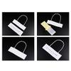 10Pcs Single Flower Sleeves Clear Flower Bouquet Wrapping Bags Mini Floral Packaging Bag with Handles Transparent Flower Tote Bags Florist Packing Material for Wedding Birthday Parties Anniversary view 4
