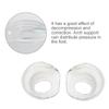2 Pairs Silicone Gel Heel Cups- Shoe Inserts for Plantar, Heel, Bone Spur & Achilles Protectors- Foot Comfort Pads- Support for Women Male Female Men view 3