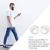 2 Pairs Silicone Gel Heel Cups- Shoe Inserts for Plantar, Heel, Bone Spur & Achilles Protectors- Foot Comfort Pads- Support for Women Male Female Men view 4